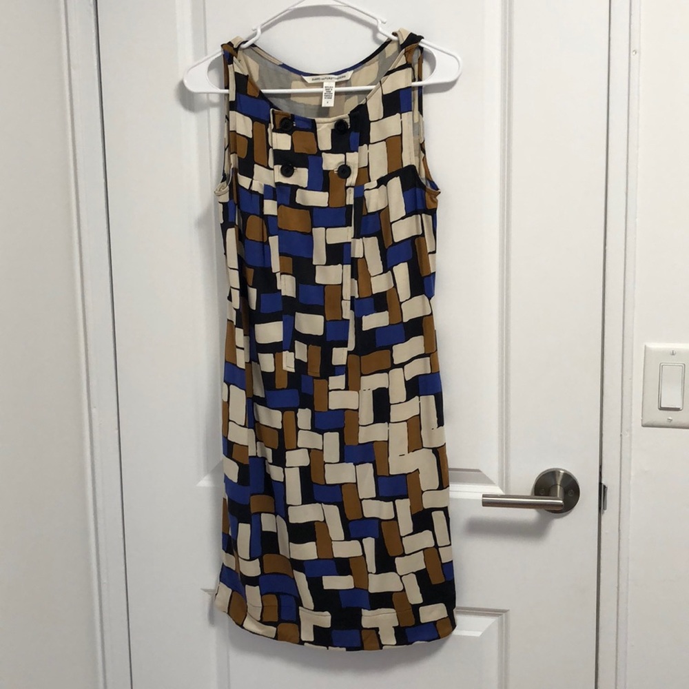 Work dress. With pockets. Size 4